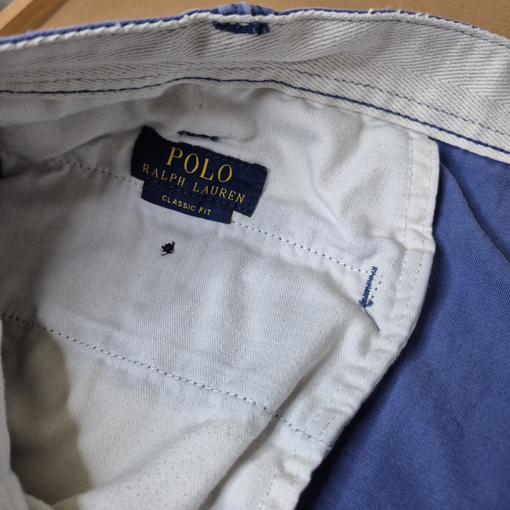 Polo by Ralph Lauren Classic Blue Shorts 2403/620 - Picture 3 of 8